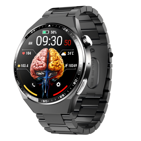 Умные Часы GT5 CareMax EF800 2025 RU— Лучшая Смарт-Часы с ЭКГ и Измерением Давления,Об наружение Падения, Голосовые Вызовы, Фитнес-Трекер