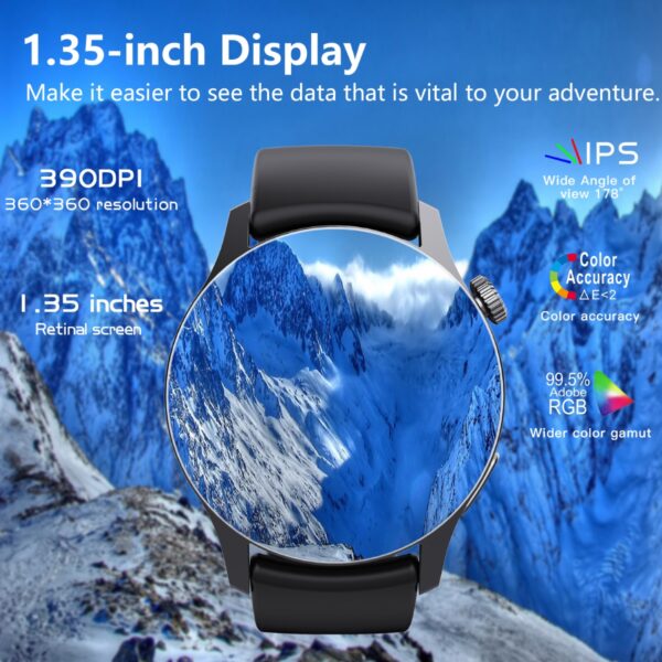 Смарт-часы для мужчин GT4 2024 Ru MF207 отвечают на звонки/совершают звонки