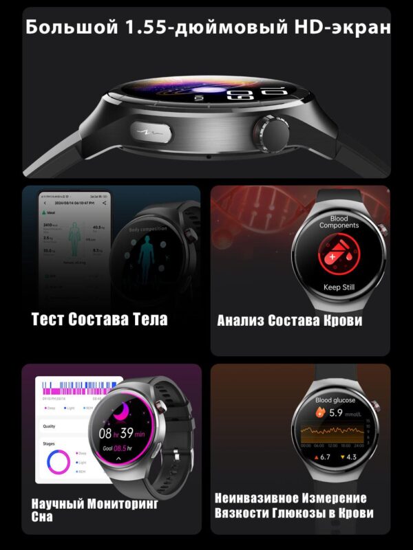 Измерение артериального давления на умных часах