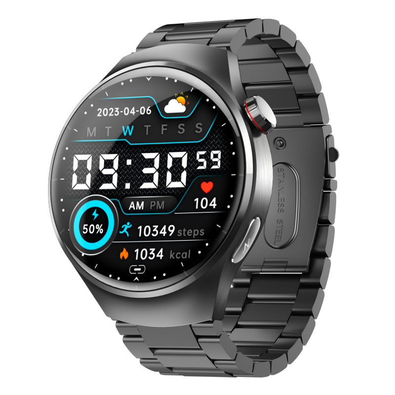 Умные часы pulsepro EF600 с большим HD‑дисплеем 1.55 дюйма